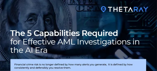 The 5 capabilities required for effective aml investigations in the ai ers